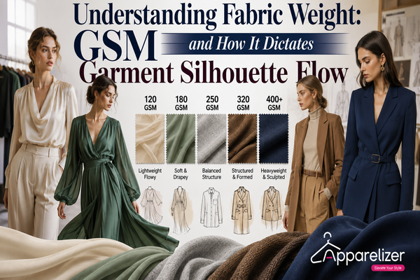 Understanding Fabric Weight: GSM and How It Dictates Garment Silhouette Flow