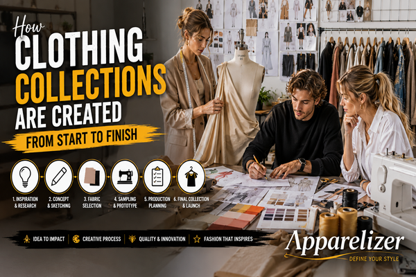How Clothing Collections Are Created from Start to Finish: A Complete Guide to the Fashion Design Process