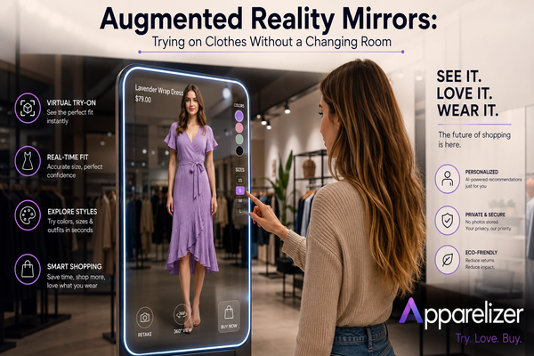 Augmented Reality Mirrors: Trying on Clothes Without a Changing Room – The Future of Fashion Shopping
