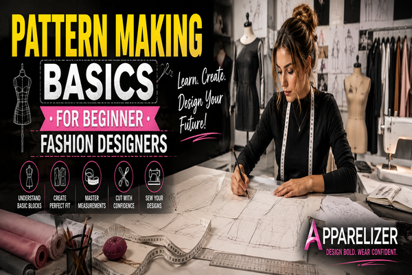 Pattern Making Basics for Beginner Fashion Designers: A Complete Guide to Getting Started