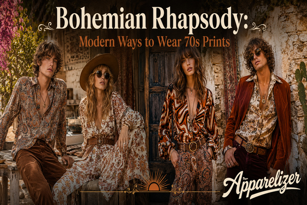 Bohemian Rhapsody: Modern Ways to Wear 70s Prints for a Stylish Contemporary Look