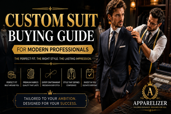 Custom Suit Buying Guide for Modern Professionals: How to Choose the Perfect Tailored Suit
