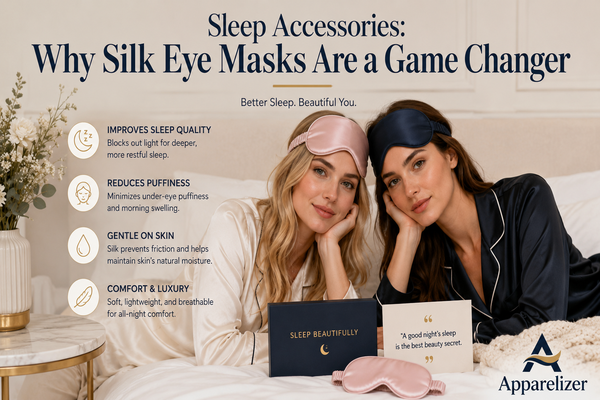 Sleep Accessories: Why Silk Eye Masks Are a Game Changer for Better Sleep and Health