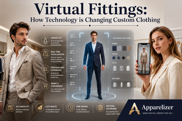 Virtual Fittings: How Technology is Changing Custom Clothing and the Future of Personalized Fashion