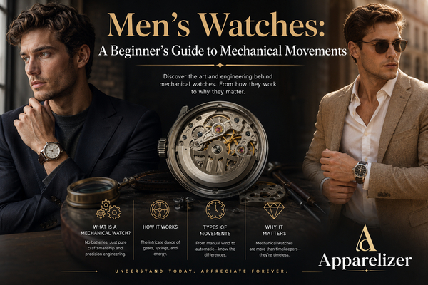Men’s Watches: A Beginner’s Guide to Mechanical Movements