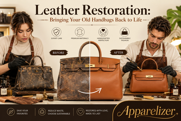 Leather Restoration: Bringing Your Old Handbags Back to Life