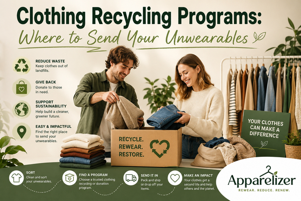 Clothing Recycling Programs: Where to Send Your Unwearables and Help the Planet