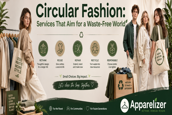 Circular Fashion: Services That Aim for a Waste-Free World – The Future of Sustainable Style