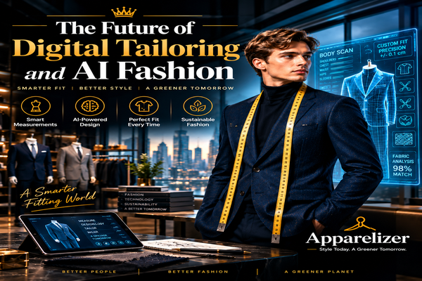 The Future of Digital Tailoring and AI Fashion: How Technology Is Transforming the Way We Dress