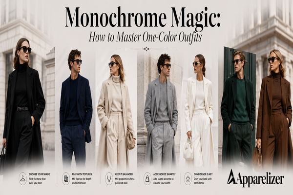 Monochrome Magic: How to Master One-Color Outfits for Effortless Style
