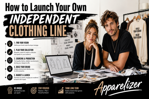 How to Launch Your Own Independent Clothing Line: A Step-by-Step Guide to Building a Successful Fashion Brand