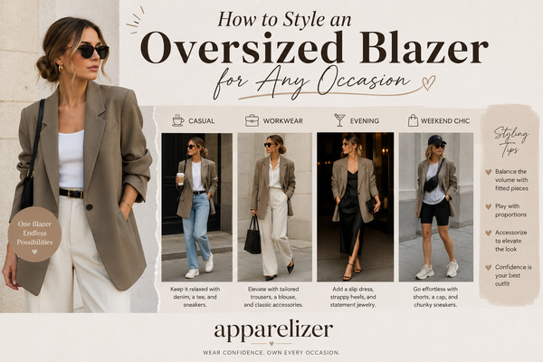 How to Style an Oversized Blazer for Any Occasion: The Ultimate Fashion Guide (2026)