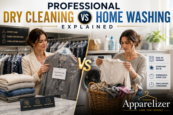 Professional Dry Cleaning vs Home Washing Explained: Which Is Better for Your Clothes?