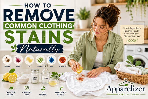 How to Remove Common Clothing Stains Naturally: Easy Eco-Friendly Methods That Work