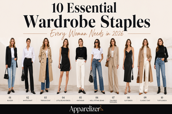 10 Essential Wardrobe Staples Every Woman Needs in 2026: Build a Timeless, Versatile Closet